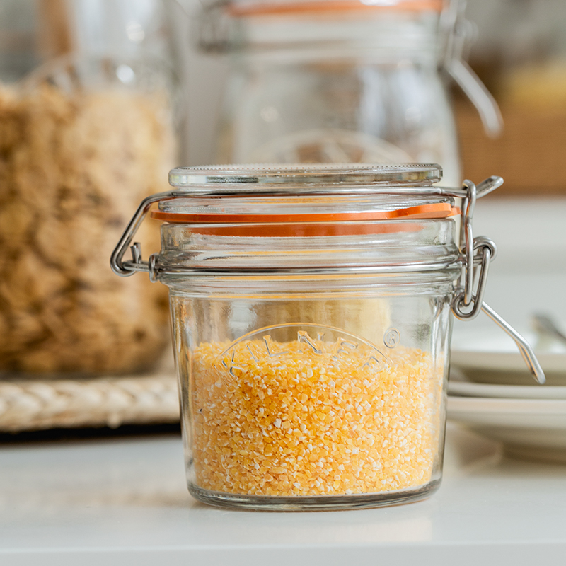 食品级无铅玻璃防潮密封罐kilner