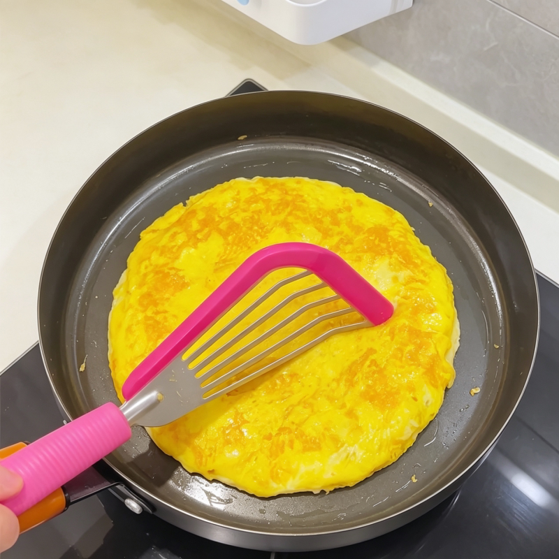 厨房好物!蝴蝶铲硅胶煎饼烙饼铲食品级耐高温煎铲不粘锅专用锅铲