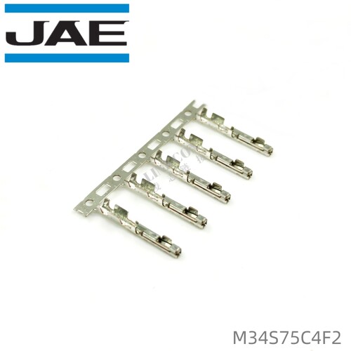 JAE航空电子 M34S75C4F2  镀锡压接端子 母端子 MX34系列原装