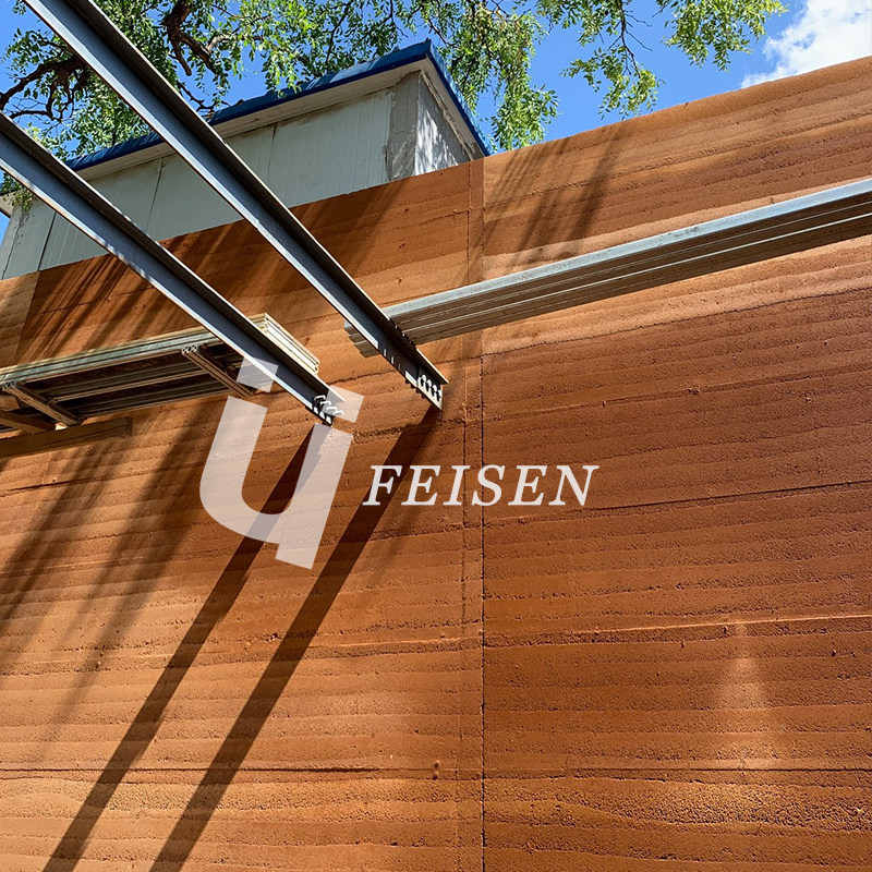 软石夯土板艺术浇筑板混凝土背景墙装饰板摩洛石水泥装饰预制板