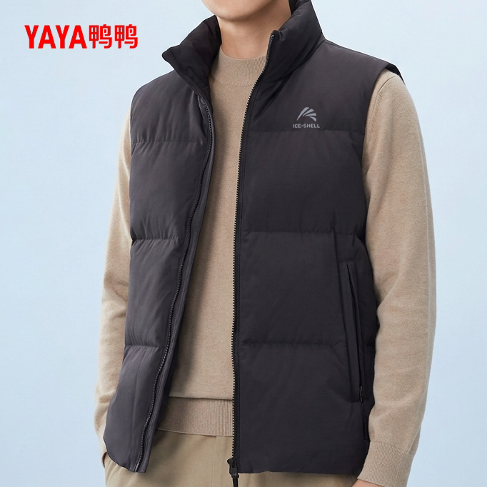 鸭鸭户外羽绒服女款外套短款图片