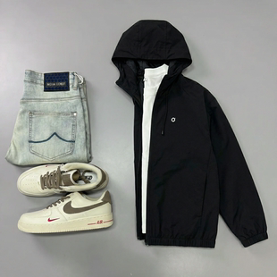 鸭鸭轻壳羽绒服男款青少年春季2026新款轻薄鸭绒外套薄款男生