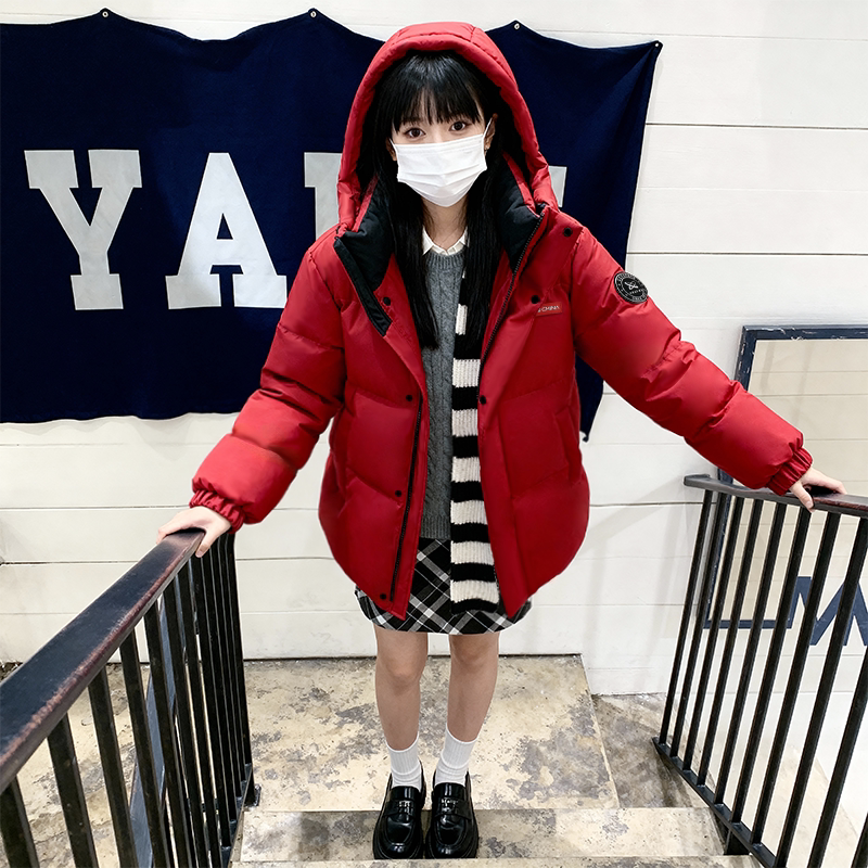 鸭鸭羽绒服冬季女款休闲超厚保暖图片