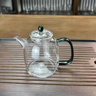 耐热玻璃茶壶家用功夫茶具泡茶壶小容量煮茶壶办公室花茶壶过滤壶