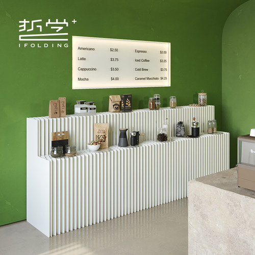 折学家阶梯展架展示台置物架