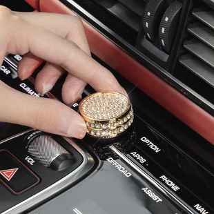 保时捷Macan卡宴帕拉梅拉Taycan车内装 饰内饰用品方向盘贴钻改装