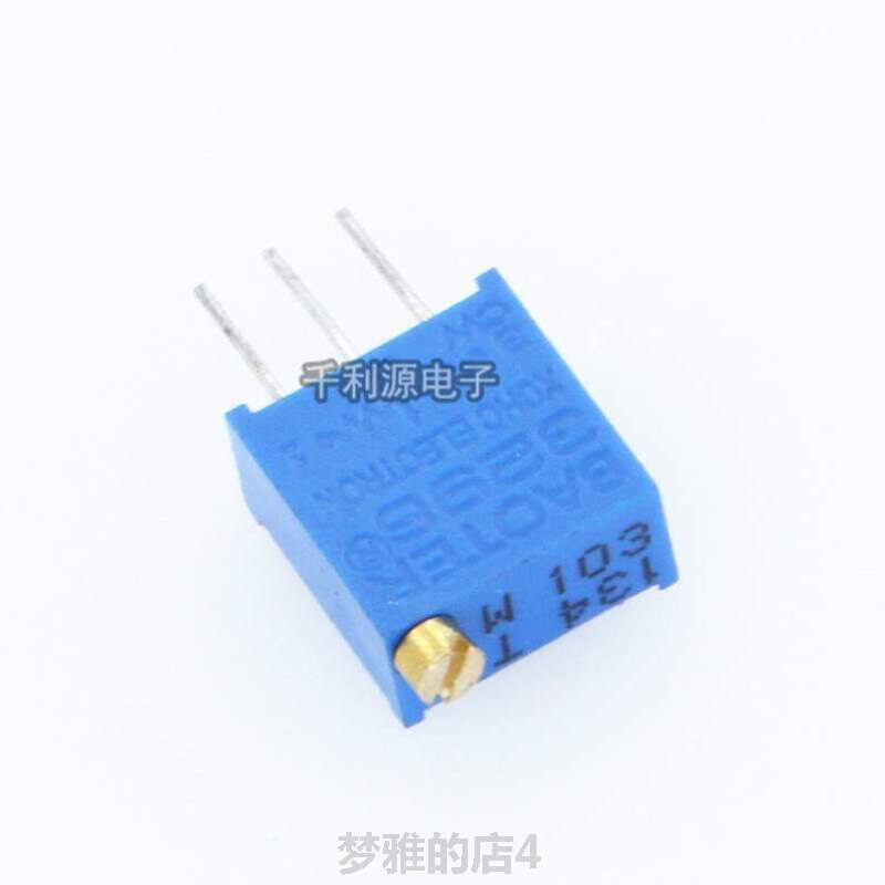 3296W多圈可调电位器 102 103 104 202 203 204 502 503 504 顶调