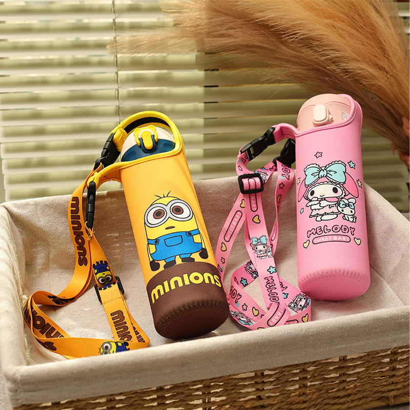 杯具熊玩潮470毫升480毫升系列保温杯斜挎手提两用杯套儿童水杯袋,餐饮具,杯套,淘宝优惠券,粉丝福利购,淘宝优惠卷