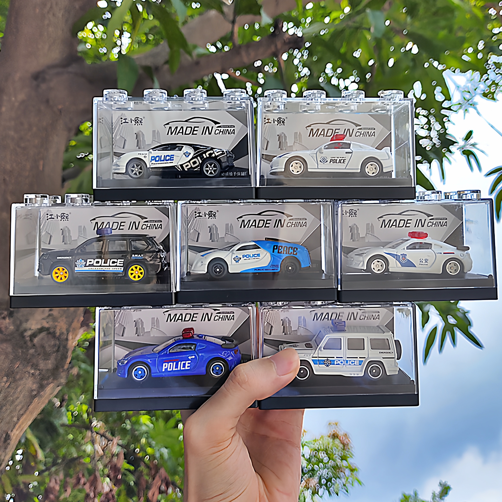 亚克力展示盒精致合金车