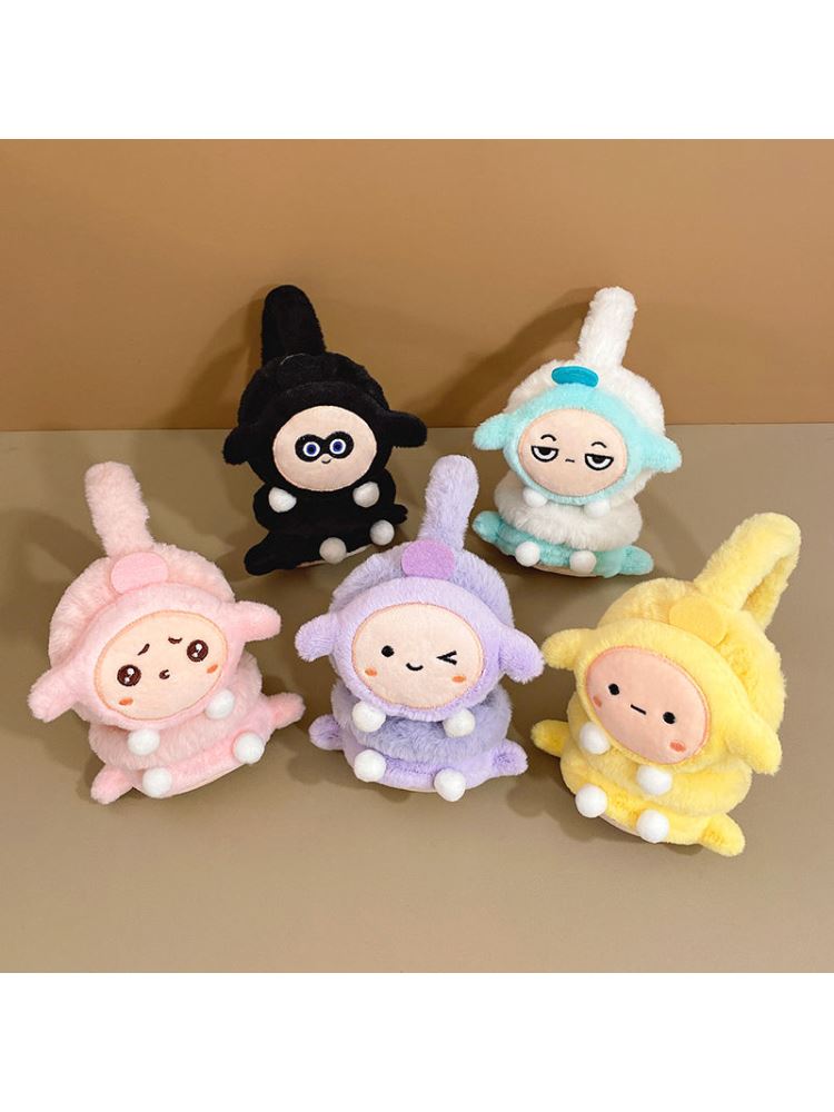 儿童耳包女孩冬天男童学生毛绒保暖防冻耳套耳捂宝宝蛋仔派对耳罩