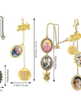 相框宝石  时光托盘DIY婚庆饰品节日纪念胸针手捧花配件