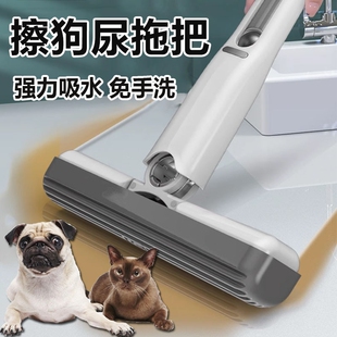 擦狗尿拖把宠物专用神器迷你海绵吸狗狗小狗拖布养狗免手洗猫尿