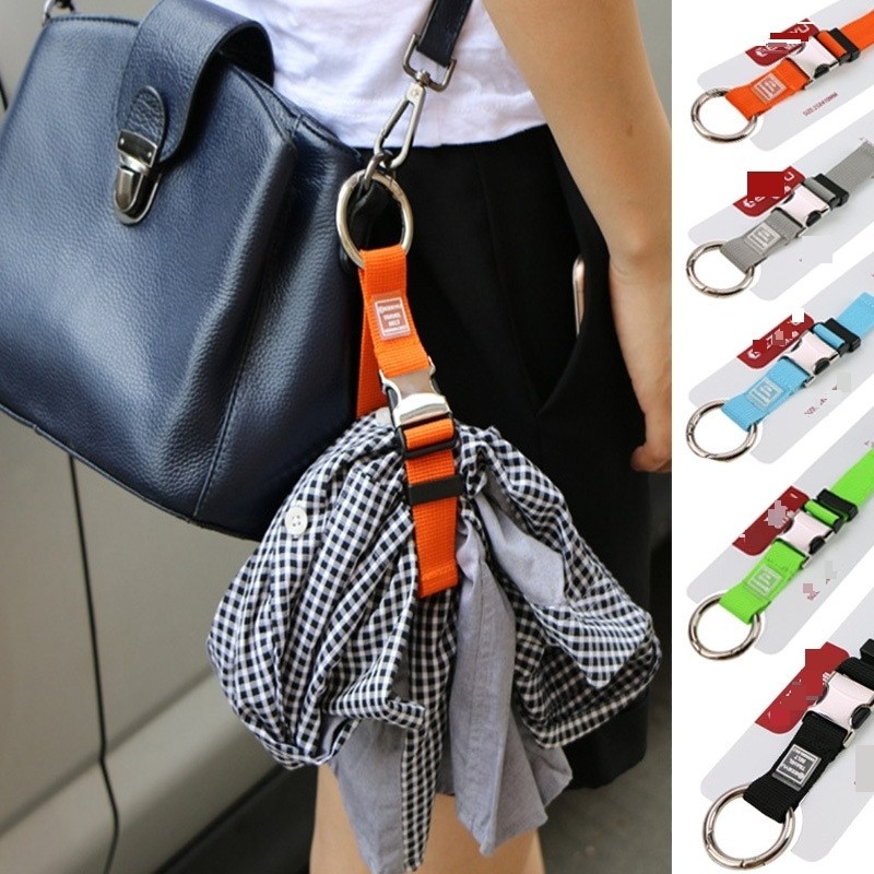 旅行背包挂扣外置挂绳户外衣服包挂钩行山扣行李箱挂件连接绳