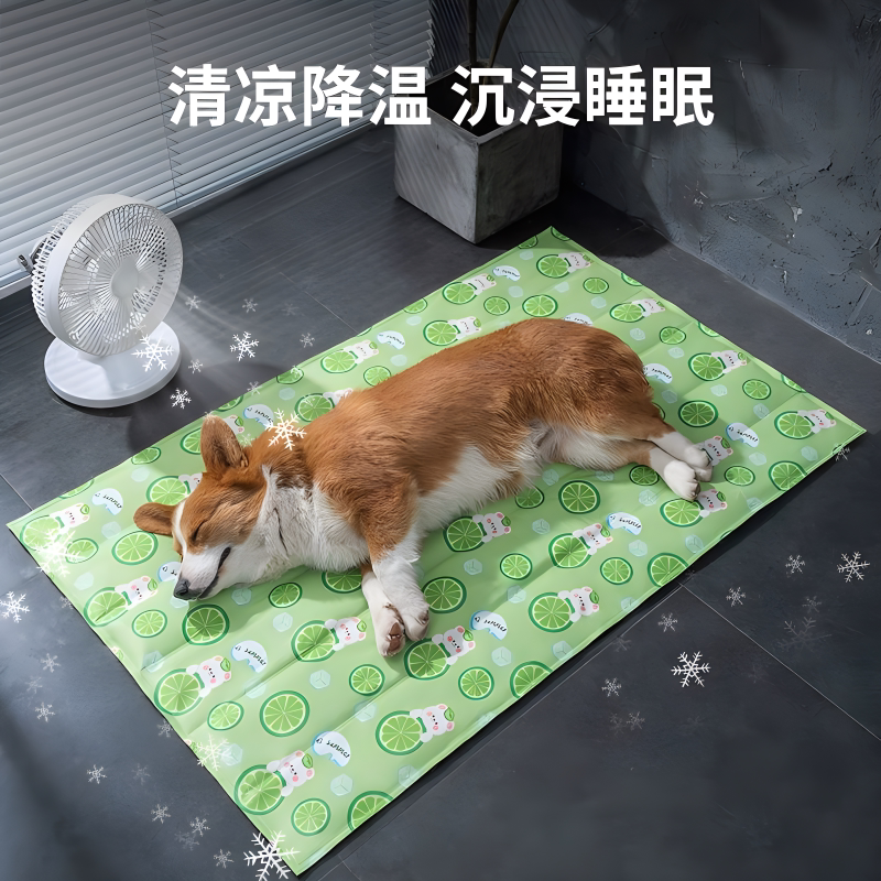 宠物冰垫夏天猫咪凉席垫防暑耐咬睡垫狗狗冰窝猫垫子夏季降温神器