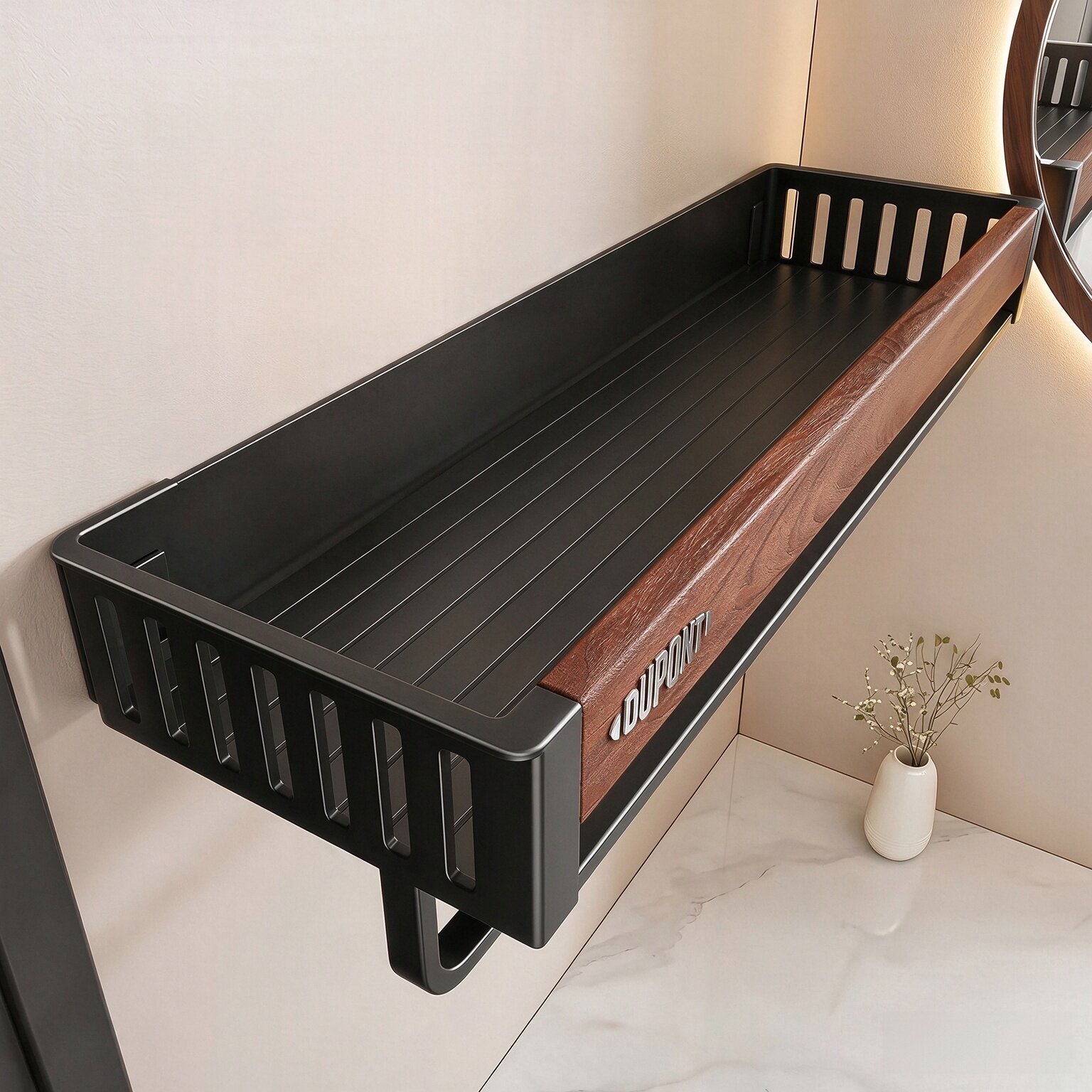 浴室置物架免打孔壁挂式收纳