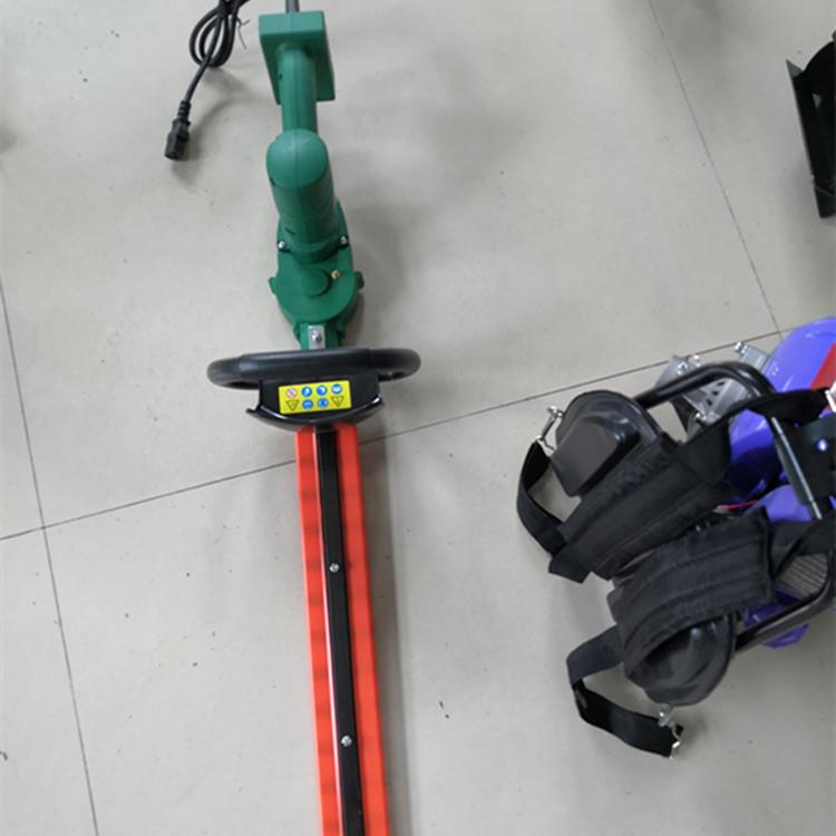 路肩边斜坡树篱修剪机械 花园灌木造型修边机 手持式单双刃绿篱机