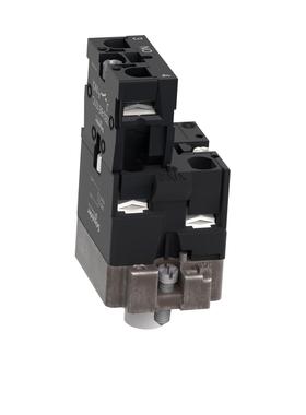 ZB2BWB51C AC/DC 24V带灯按钮基座 橙色 Ø22 含LED灯 1NO