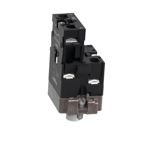 ZB2BWB51C AC/DC 24V带灯按钮基座 橙色 Ø22 含LED灯 1NO