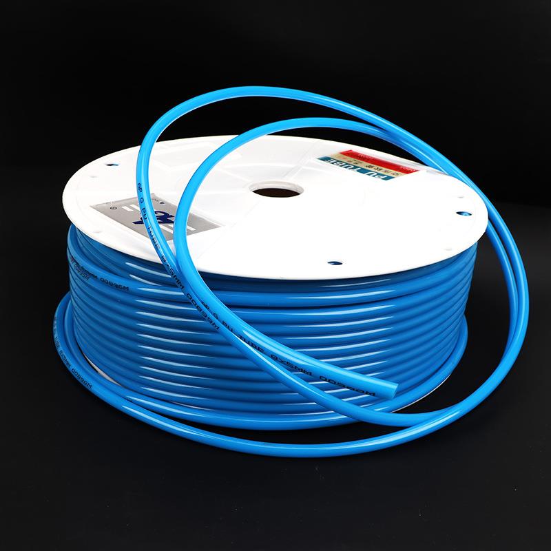 厂家供应TPU气动软管蓝色透明高压气管规格款式齐现货定 做