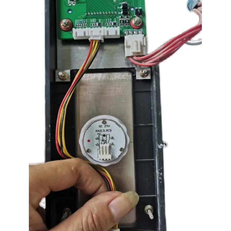适用於电梯按钮 KA313.PCB DC24V电梯外呼按钮带盲文默纳客按钮线