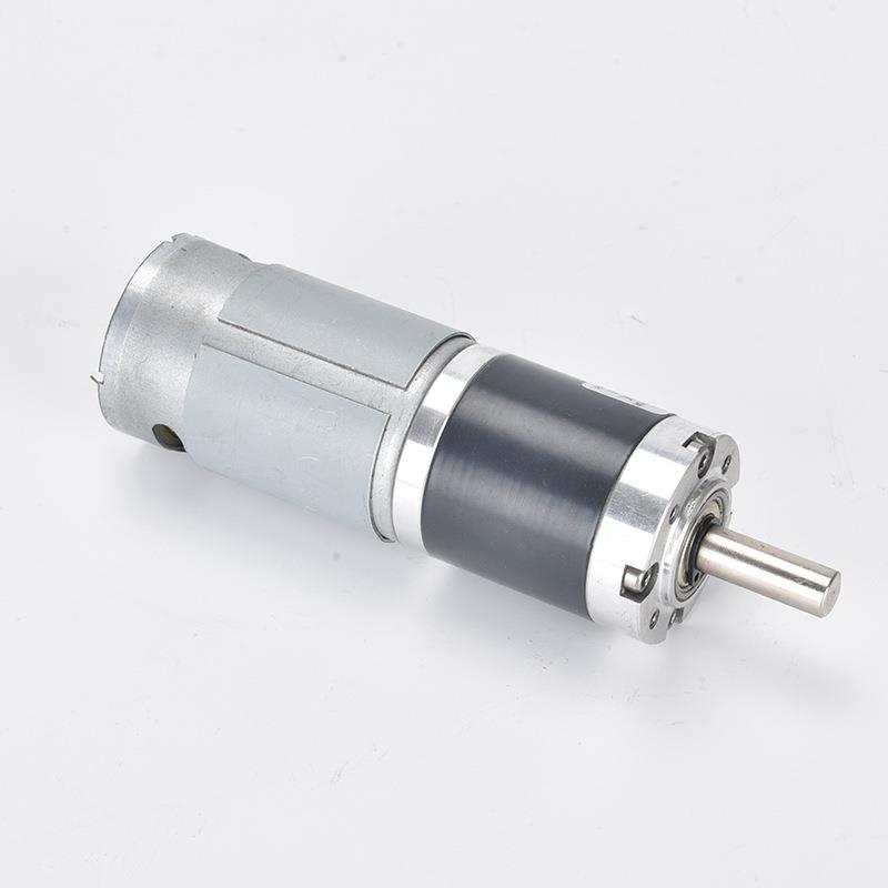 厂家36直流行星减速电机 12V36马达金属齿轮24V555调速微型减速机