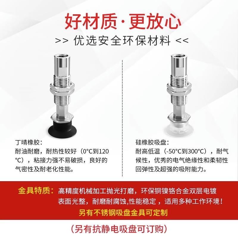 SMC真空吸盘ZP3-TUMNK系列ZP3-T04/06/08/10/13/16UMNK3/..-04/06