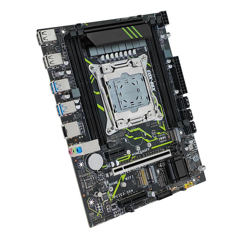 全新X99台式机电脑主板原C612芯片2011-3针DDR3带M.2兼容 2696V3