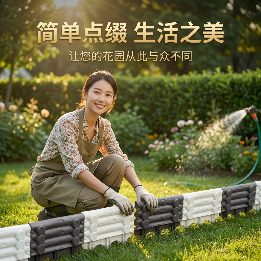 户外花园菜园围栏篱笆好看好用图片