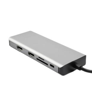 12in1 網(wǎng)口1000M type USB3.0 2.0 VGA1080同顯 HDMI輸出4K