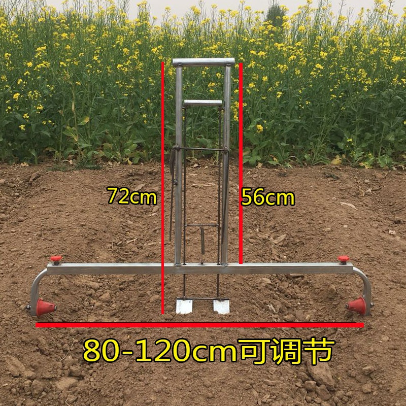 i。机器农具土地果园盖地膜机手拉农用薄膜O工具调节农村机械通用