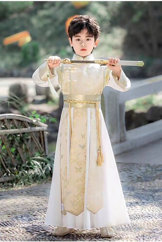 男童汉服春秋款儿童古装武侠少爷男生中国风幼儿园演出服长袖唐装