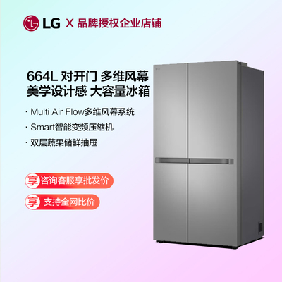LGS674MPY11D大容量对开门冰箱
