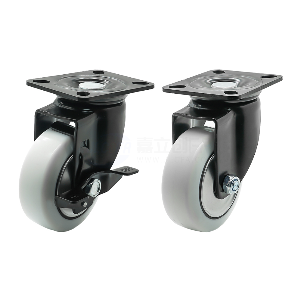 中载型橡胶万向脚轮 C-CTCJ C-CTCK C-CTCS75/100/125/150-R