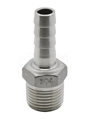 直接头 外螺纹不锈钢XZP01/XZJ01-6/9/12/19-02/03/04/06