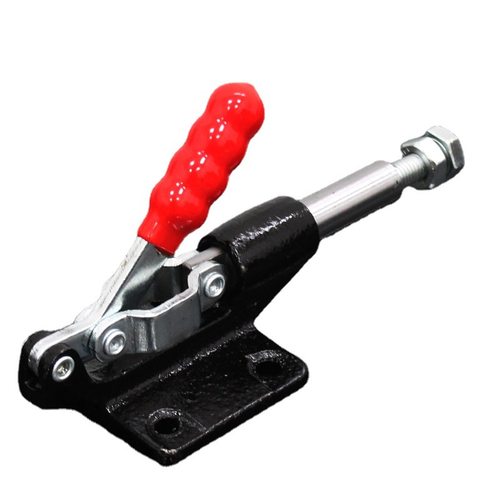 日标快速夹钳WDC07-7-8/MC07-8-7推拉压紧式快速夹具法兰底座肘夹