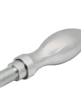 镀铬手柄 HAB81-M6M8M10M12M16曲面手柄 转动把手 外螺纹扳手槽型