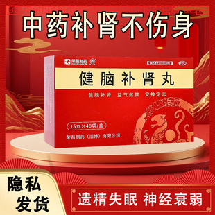 荣昌健脑补肾丸15丸*48袋/盒失眠中药建脑益气健牌失眠健忘gn1