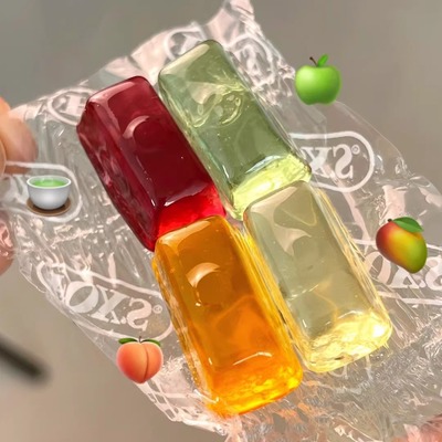 FOXS四季茶水果糖foxs水晶糖什锦水果糖杂莓薄荷樱桃水果硬糖袋装