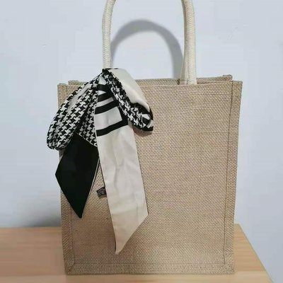 极速Linen sack portable gift bag sack dTiy storage bag shopp