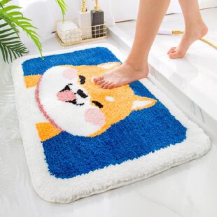 极速Household bathroom nDon-slipC floor mat bathroom fkloor