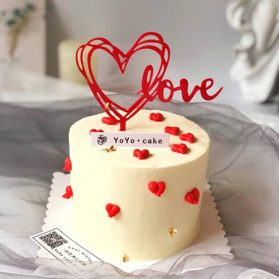 极速Valentineps Dady cake decorationH 2022 New Happy Birthd
