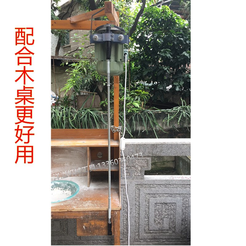 新大功率锣机雕刻打磨机家用小型吊机翡翠玉石木雕工具抛光玉雕机