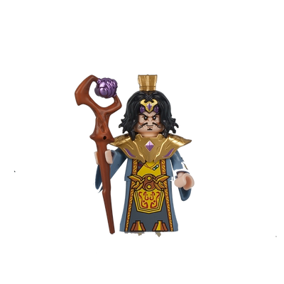 迪库积木三国小侠人仔黄巾军团