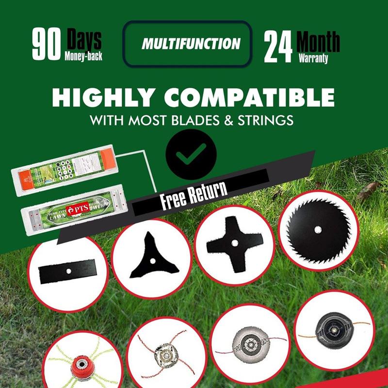 割草机通用支架适配器转换刷刀 推式草坪机割草机配件