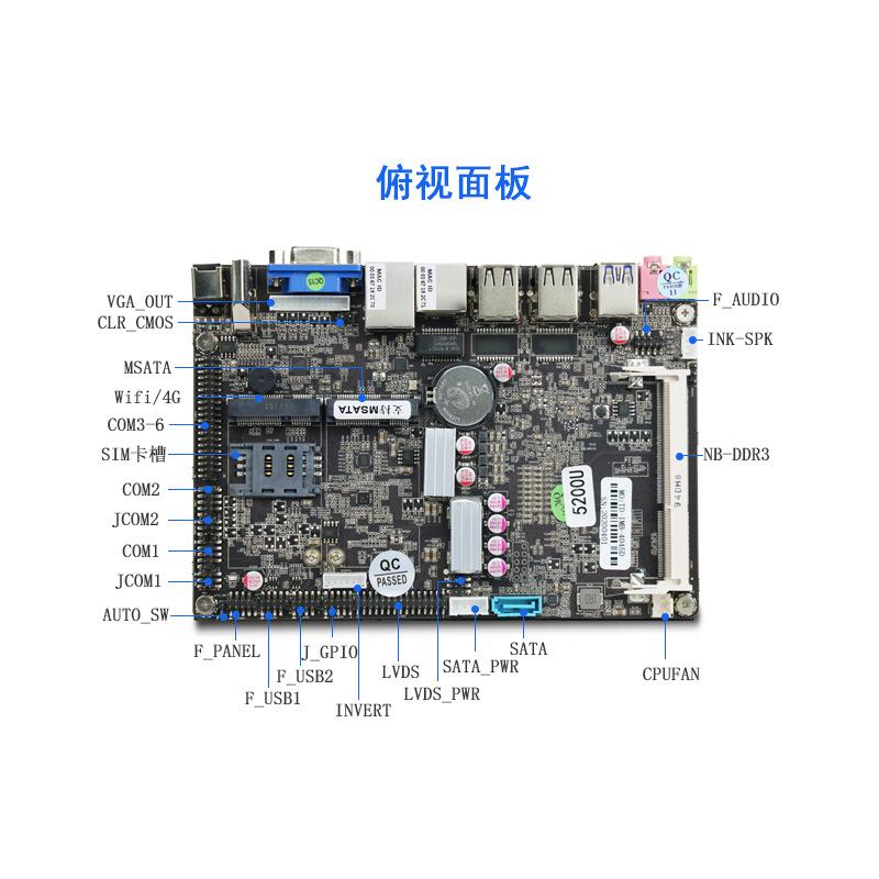 TARDETECH/天迪工控 IMB-4045D物联工控主板IMB-4045D低功耗CPU15