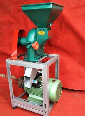 立式茴香磨粉设备自动上料沙克龙款面粉机五谷杂粮电动粉碎磨面机