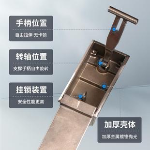 廠家供應(yīng)MS887箱變鎖304不銹鋼加厚機械門鎖帶鎖掛配電柜鎖具