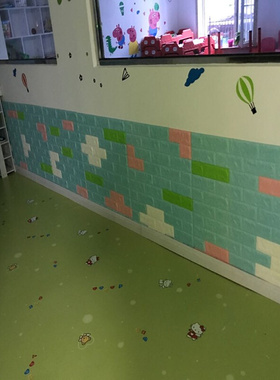 .70x77cm DIY 3D Wall ers PE Foam Safty Home Decor Wallpaper