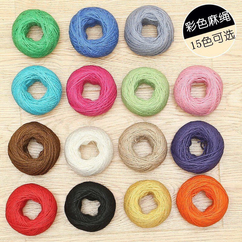 Rope artistic White decorative wall kindergarten binding c