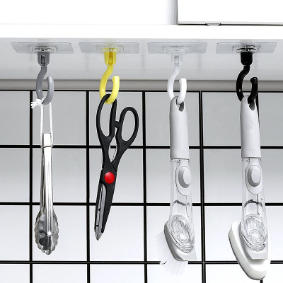 极速Ceiling adhesive hook punch-free deScoratiogn wall-mount